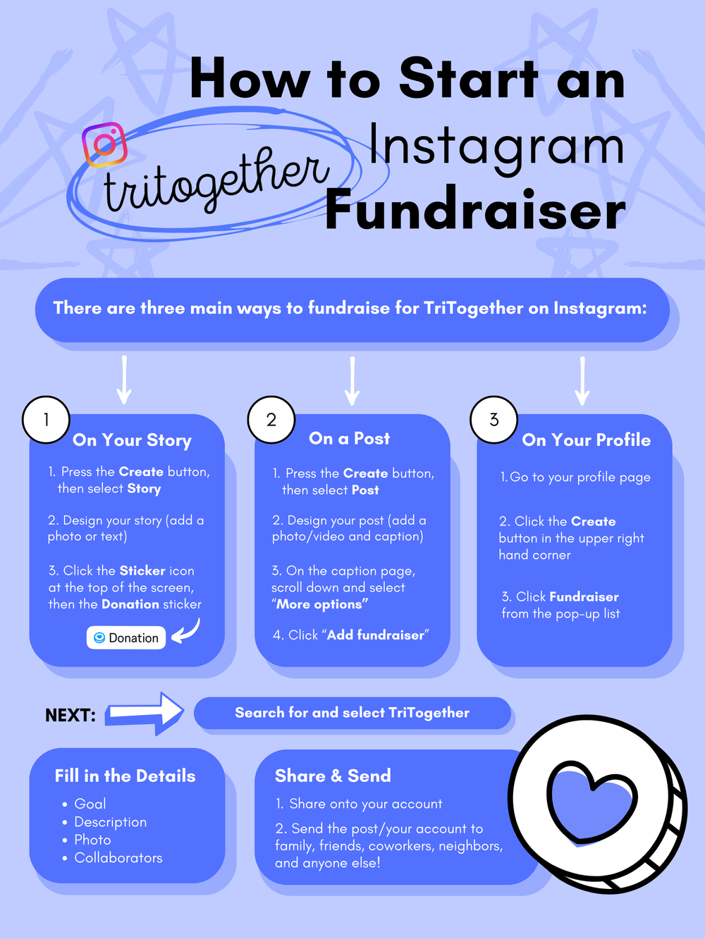 Instagram Fundraiser preview